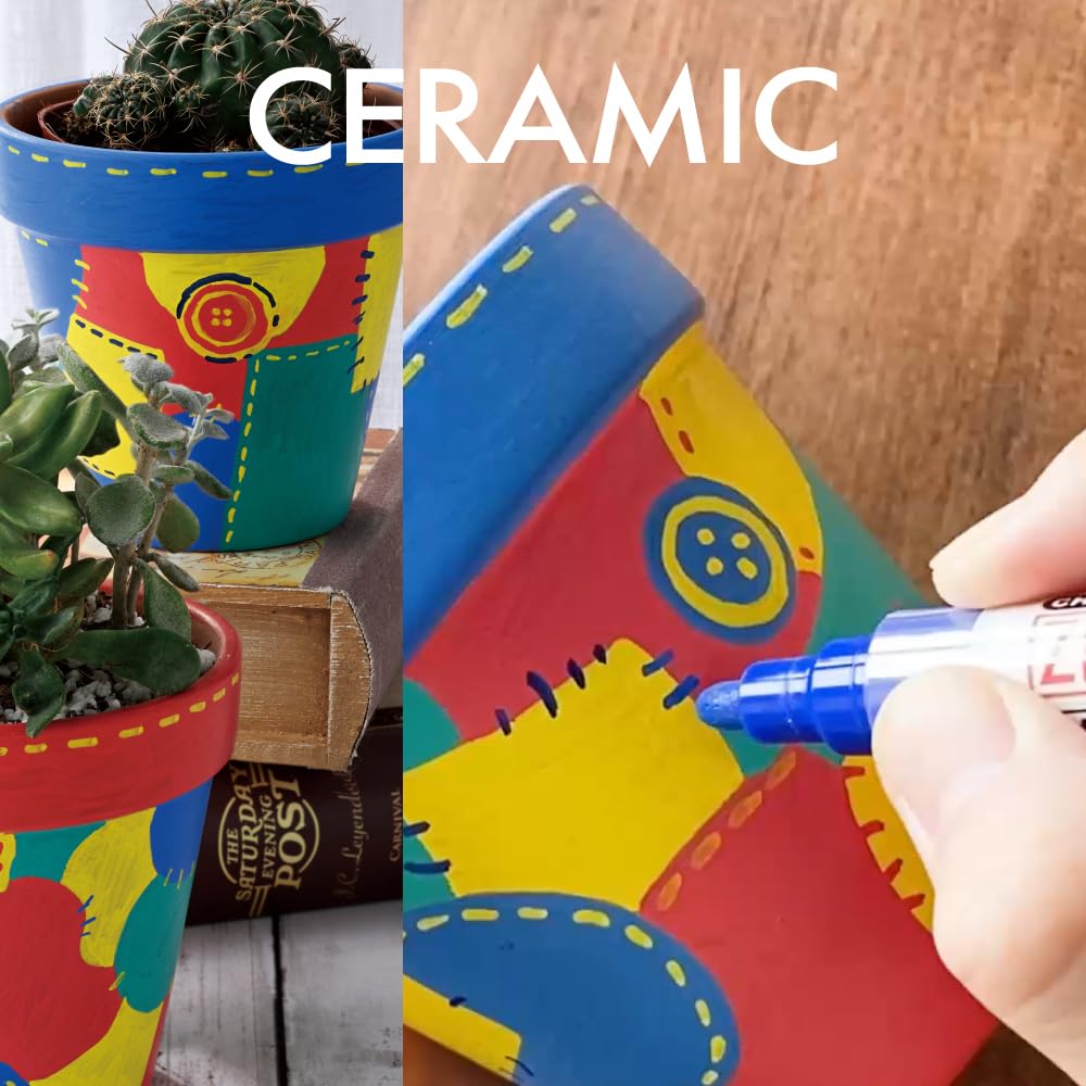 Amazon.com : Kuretake ZIG POSTERMAN Acrylic Marker, 1mm Fine Point